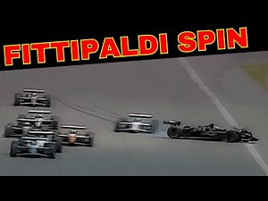Christian Fittiapldi's Huge Spin (2000 CART Michigan)