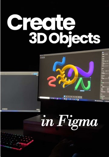 Create 3D objects in Figma 👀 In 30 seconds, I’ll show you how to create simple 3D shapes using shapes, paths & the FREE Blend plugin. Save this for later 🔖 #figma #uiux #figmaplugin #figmatricks #webdesign