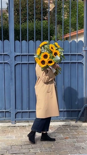 Le bouquet qu'on offre quand on veut dire merci 🌻 #tournesol