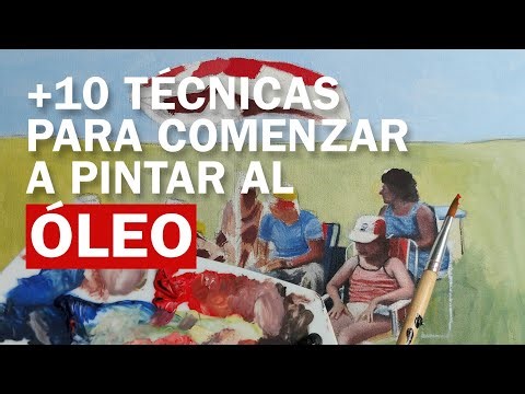 Más de 10 TÉCNICAS PROFESIONALES para COMENZAR a PINTAR AL ÓLEO