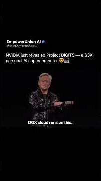NVIDIA’s $3K AI supercomputer 🤯