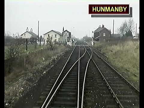 Cab Ride Highlights Hull to Scarborough 1989