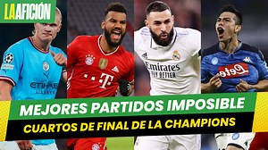¿Cómo quedaron definidos los cuartos de final de la Champions League?