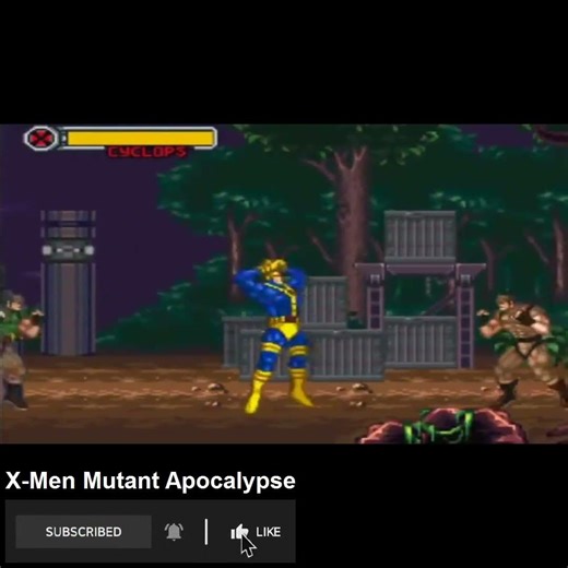 X-Men Games On SNES