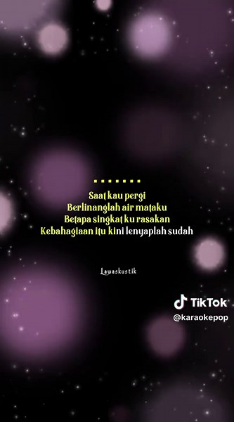 #karaokepop #popkaraoke #karaoke #karaoketiktok #karaokechallenge #karaoketime #karaokeduets #liriklagu #fyp #fypシ #foryou #foryoupage