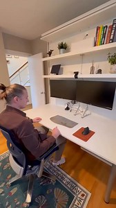 Small space, big idea! 😍 This desk flips into a bed in seconds: work by day, rest by night, all without giving up square footage. Perfect for city apartments, studios, or anyone who wants double function, zero clutter. 💬 Would you want one of these in your home? ✨ Check out Home Designing for more ideas! | Home Designing