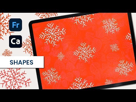 How to use SHAPES in Adobe Fresco and Capture