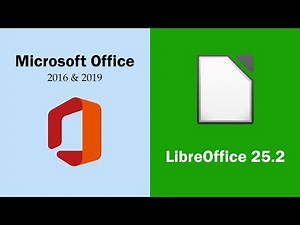 Microsoft Office 2019/2016 vs. LibreOffice: Which Should You Choose Now?