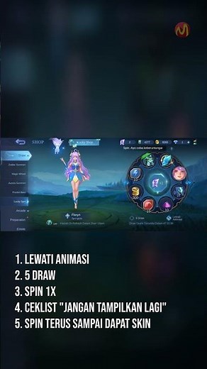 Dapet Skin GRATIS! dari Lucky Spin Mobile Legends