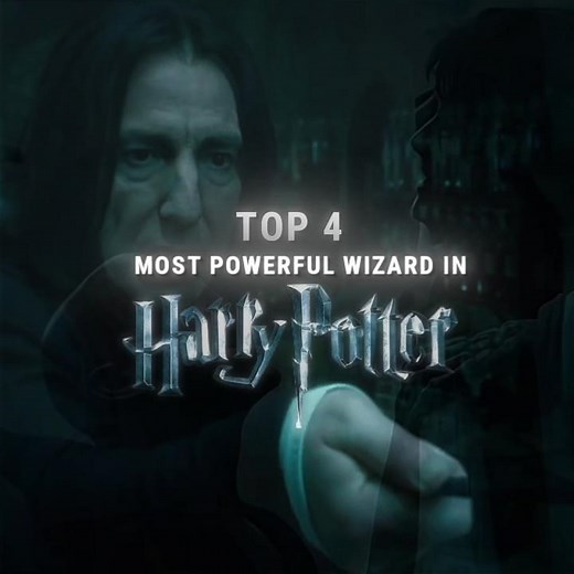 Top 4 most powerful wizard in Harry Potter 🔥 #edit #shorts #harrypotter #viral #tranding