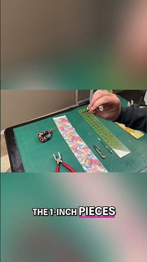 DIY Key Fob Tutorial: Easy Fabric Project! #shorts