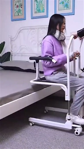 Effortless Patient Transfer with our Multi-function Lift Chair #shorts