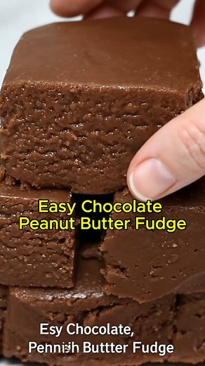 74K views · 460 reactions | Easy Chocolate Peanut Butter Fudge...