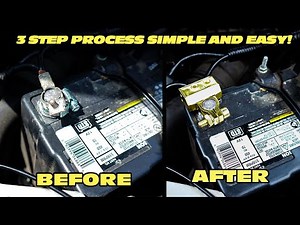 How To Replace A Positive Battery Terminal On Honda Civic Si - DIY (Step By Step)