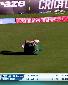 972K views · 3.5K reactions | Two quick wickets have boosted South Africa as the match goes down to the wire  #U19WorldCup | ICC - International Cricket Council | Facebook