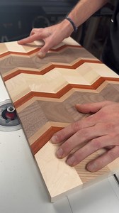 6K views · 1K reactions | Routing the edges of this unique chevron...