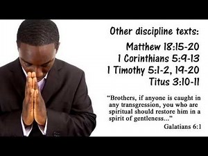What is Church Discipline?