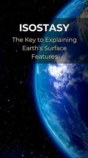 Isostasy: The key to explaining earth's surface features #upsc #ias #unacademyx #geography