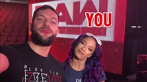 WWE Mixed Match Challenge will be seeing RED when WWE Raw's Sasha Banks and Finn Bálor take on WWE RAW's Asuka and The Miz TOMORROW NIGHT! | WWE Mixed Match Challenge