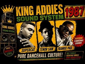 👑 KING ADDIES SOUND SYSTEM 1987! 🇯🇲🔥 SUPER CAT • TENOR SAW • FRANKIE PAUL | OLD SCHOOL DANCEHALL