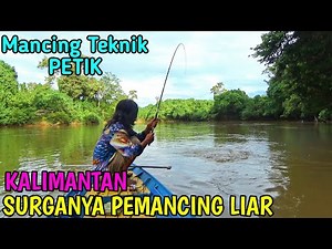 Inilah SURGA mancing ikan BESAR di Kalimantan Timur