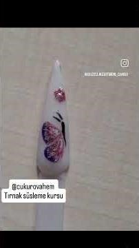 Tırnak süsleme kursu #beauty #nails #nailart #reelsviralシfb #reels #ytdayibenionecikarnolur