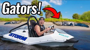 Jet Ski in Gator Infested Water! 💥