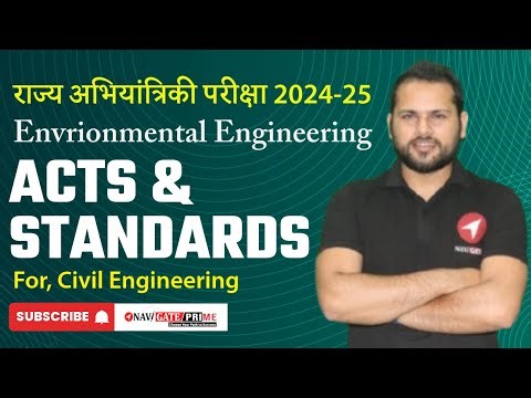 Environmental Acts & Standards for MPPSC AE 2024-25! For Civil Engineering
