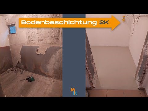 Bodenbeschichtung • mit Anleitung • im Keller!