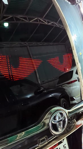 LED Matrix screen #automobile #ledmatrixdisplay #viral #trending