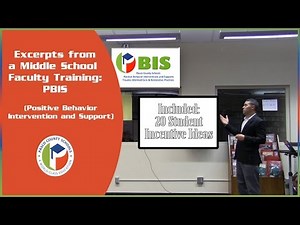 20 INCENTIVE EXAMPLES INCLUDED: (PBIS) Excerpts from a Middle School Faculty Training.