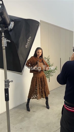 The brand’s main requirement: creative posing #posing #modeling #usa