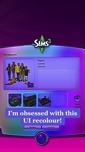 Its extremely difficult to recolour the UI apparently in the sims 3! I found this amazing recolour and i love the changes it makes to my gameplay. Its super easy to install just drop the extracted file into your mods>packages folder!! #sims3mods #sims3cc #sims3ui #thesims3 #sims3gameplay #viral #fyp #simtokker #simstok