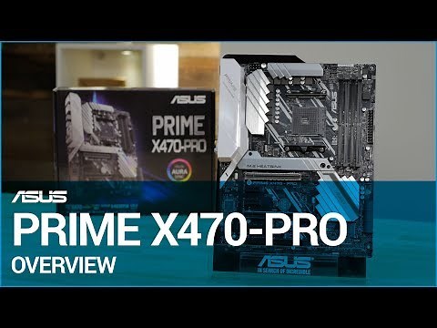 ASUS PRIME X470-PRO Motherboard Overview