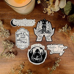 ACOTAR Vinyl Sticker: Rhysand, Feyre Hand Tattoos - Night Court - Etsy UK