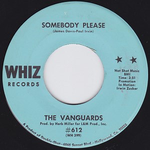 The Vanguards - Somebody Please / I Can't Use You Girl