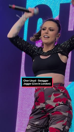 Cher Lloyd Live in London: Swagger Jagger Music Performance