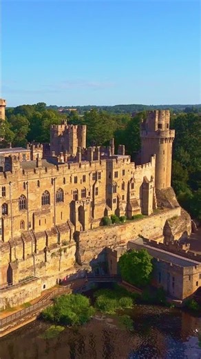 1,000 Years of History from Above: Warwick Castle 4K UHD