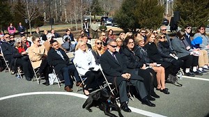 1K views · 28 reactions | Members from the National Cemetery Administration unveiled the first in a series of plaques dedicated to the fallen and their families during a ceremony at Quantico National Cemetery. Under Secretary for Memorial Affairs, Randy C. Reeves and Medal of Honor recipient, Hershel "Woody" Williams, were among the presenters. | National Cemetery Administration (NCA) U.S. Department of Veterans Affairs | Facebook
