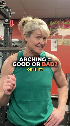 Arching is goood technique. If I don’t arch, all my soreness is in my front delts not my pecs