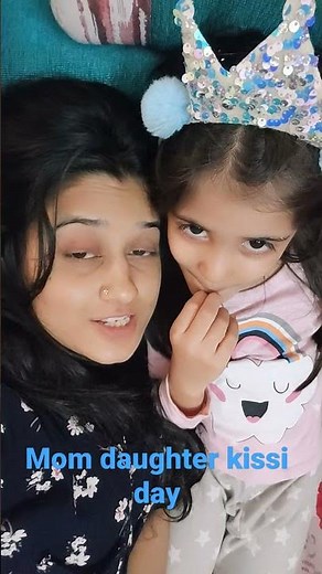 mom daughter kiss day ❤️|| momdaughter lifestyle|| youtube shorts ❤️