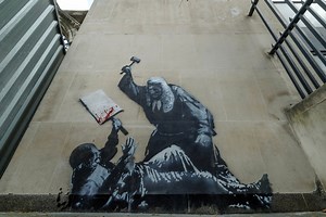 Banksy could be unmasked over Royal Courts artwork