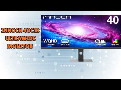Get Immersed Like Never Before – INNOCN 40C1R Ultrawide Monitor – REVIEW