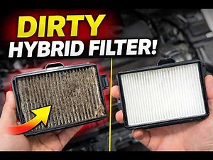 How to Replace Hybrid Battery Cooling Fan Filters: 2020-2026 Toyota Highlander Hybrid