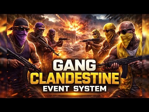 Gang Clandestine Timed PvP Event System | 2025 | FiveM
