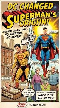 Everything you know about Superman's origin is wrong #dccomics #superman #shorts