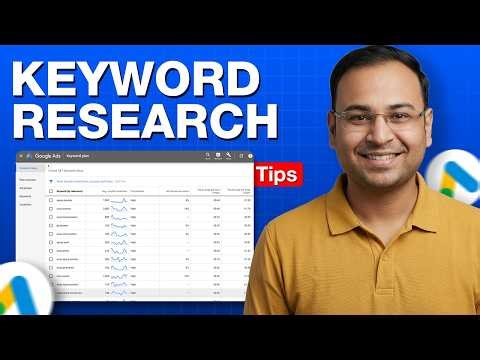 Important things for Keyword Research in Google Ads - Umar Tazkeer