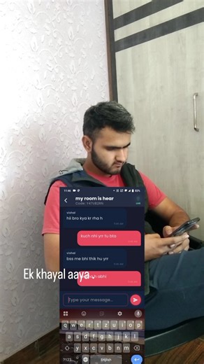 Sonu Singh on Instagram: "Day 5 of making a fullstack chat application #programming #coding #java"