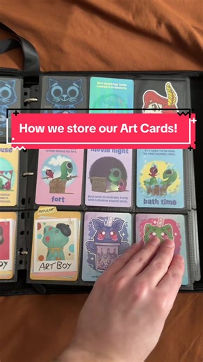 How We Store Our Art Cards: Tips and Tricks