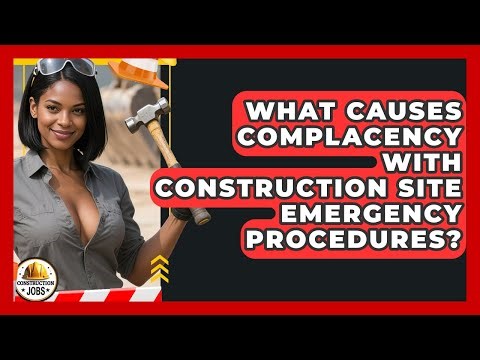 What Causes Complacency With Construction Site Emergency Procedures? - Construction Jobs